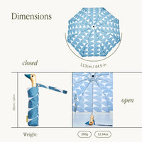 Denim Moon | Parapluie canard